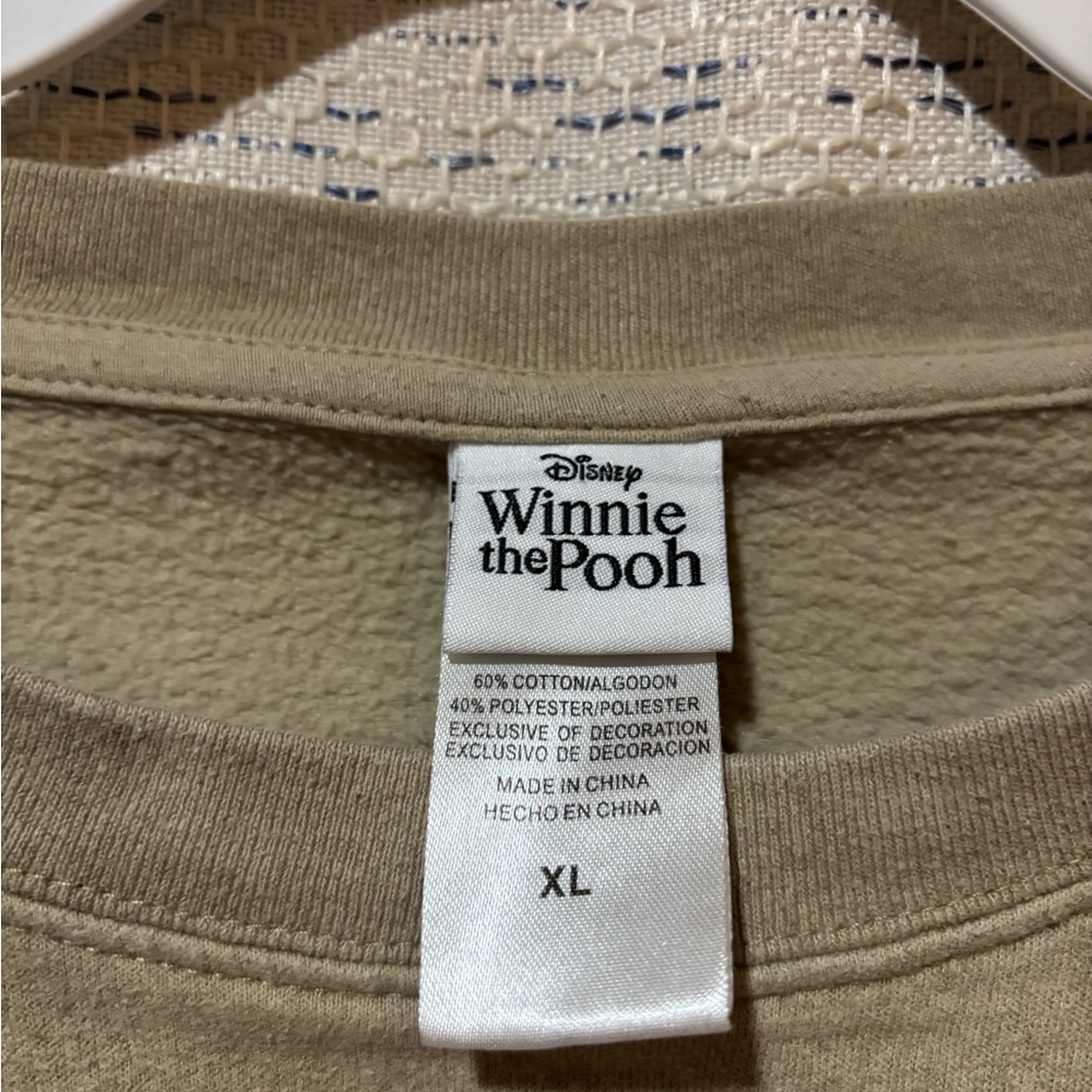 Disney Winnie the Pooh Embroidered Crewneck Sweatshirt - Picture 4 of 5